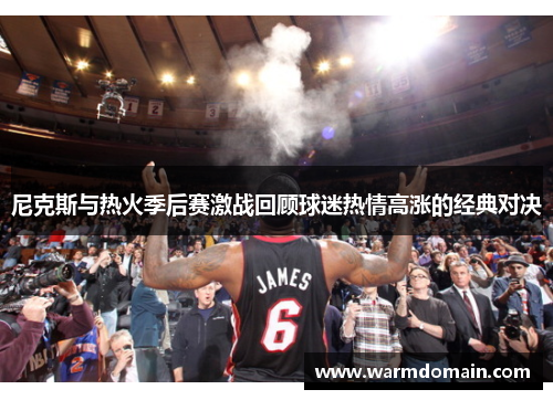 尼克斯与热火季后赛激战回顾球迷热情高涨的经典对决